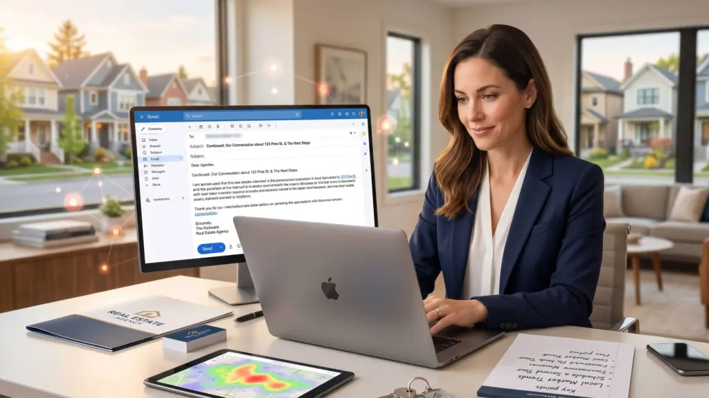 Follow-Up Email After a Meeting in Real Estate