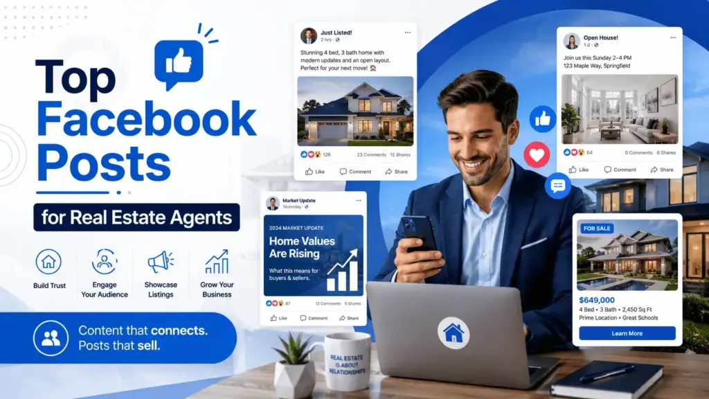 Top Facebook Posts for Real Estate Agents