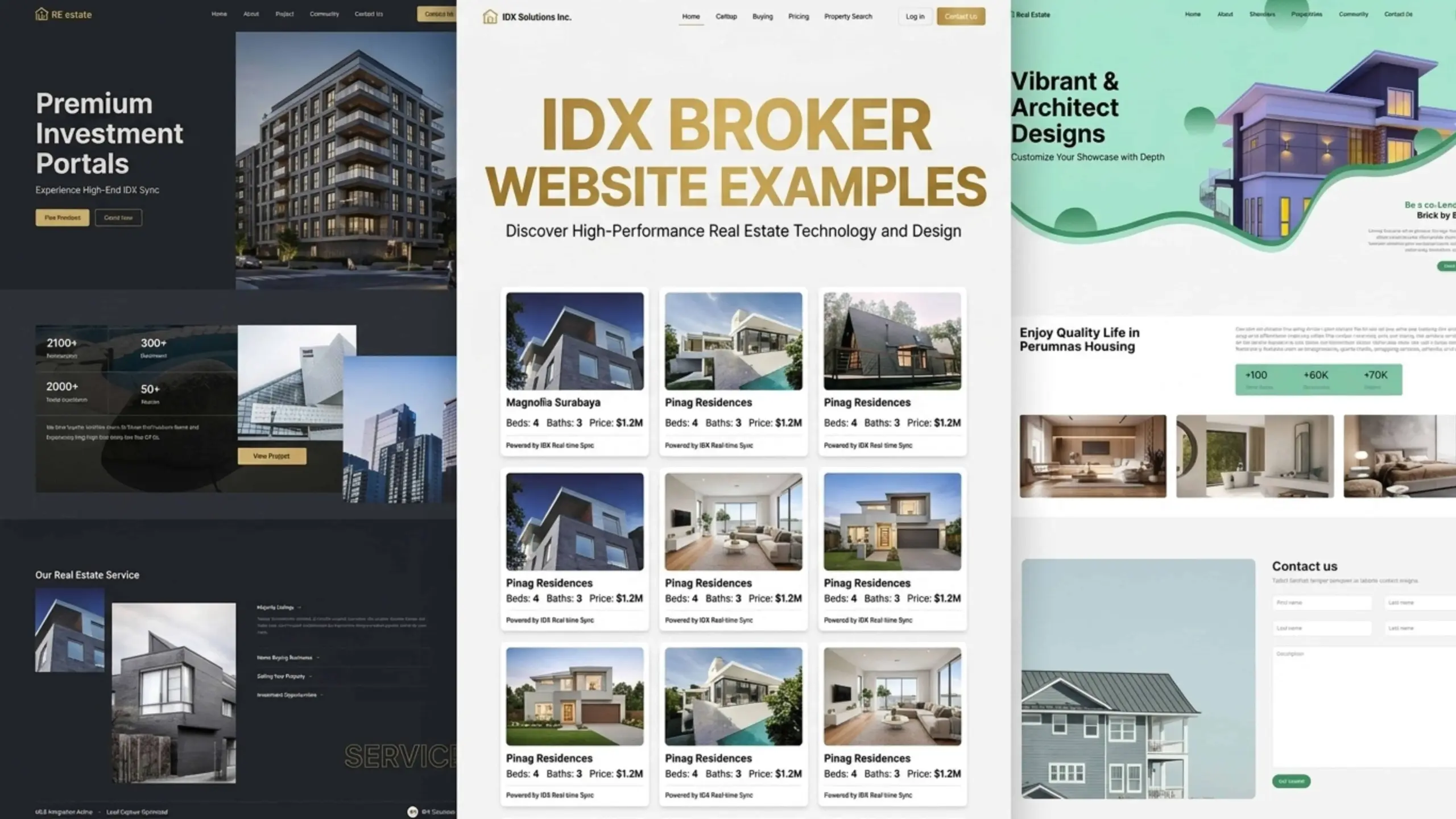 IDX Broker Website Examples