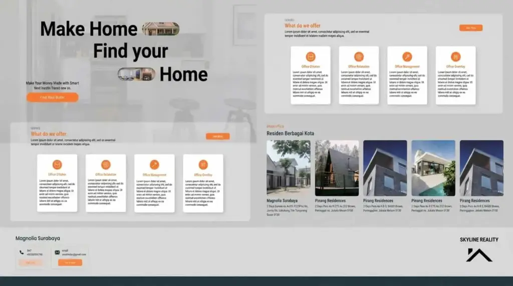 The City Listings Grid Layout