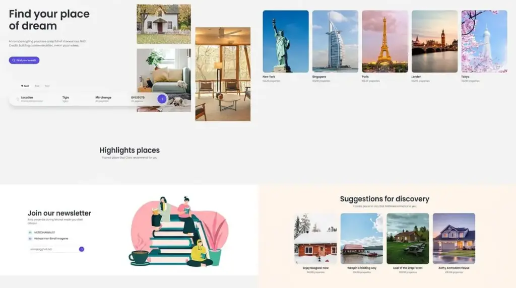 The Discovery and Highlights Layout