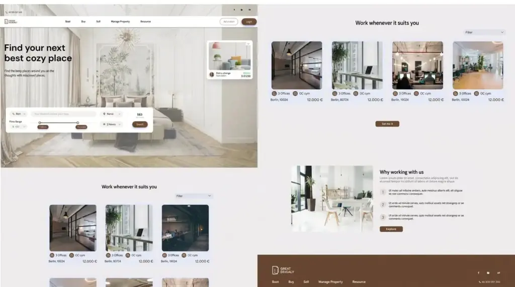 The Price-Tagged Grid Layout